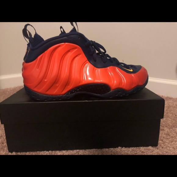 Foamposite orange and navy - Picture 2 of 6
